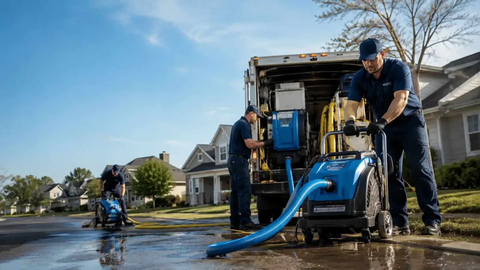 Flood Damage Cleanup in Twin Peaks, CA